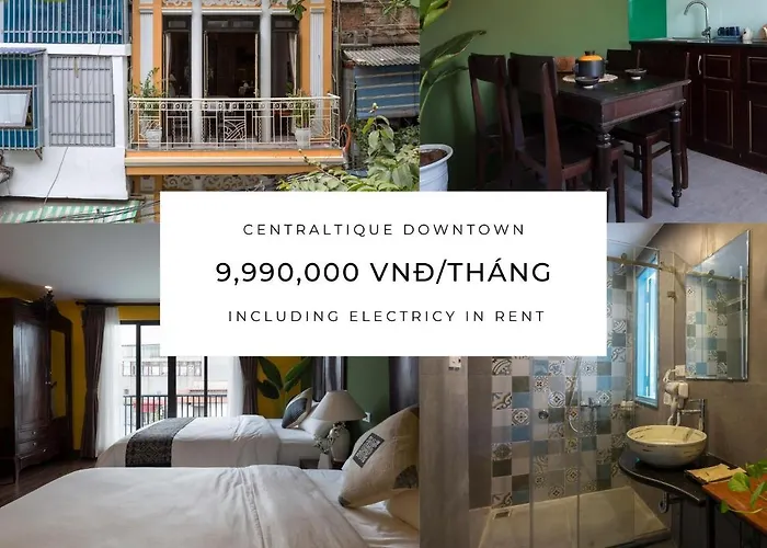 Centraltique Downtown - Bespoke Colonial House Near Hoan Kiem Lake